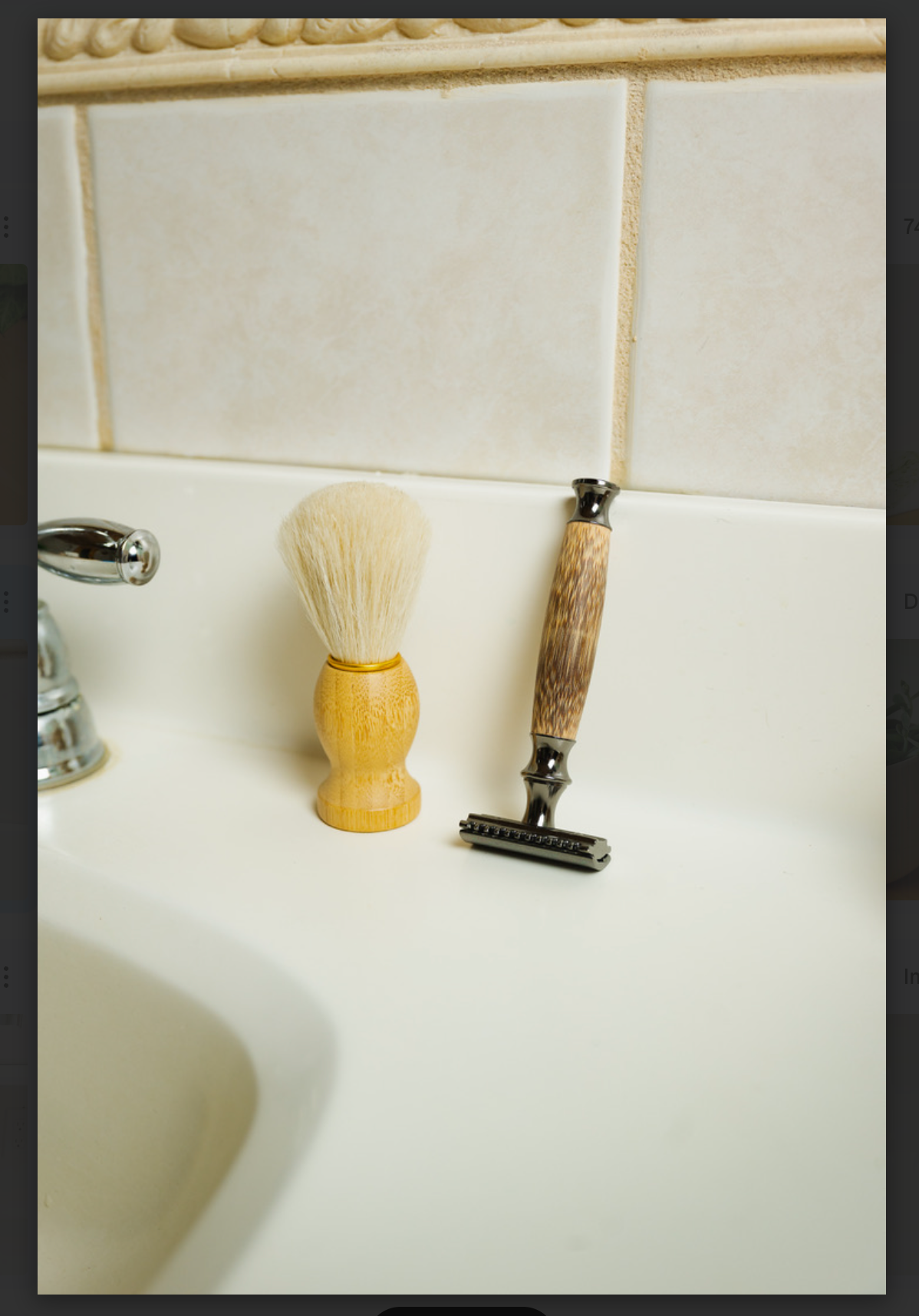 Natural Bristle Shave Brush | Men's Gift Bestseller