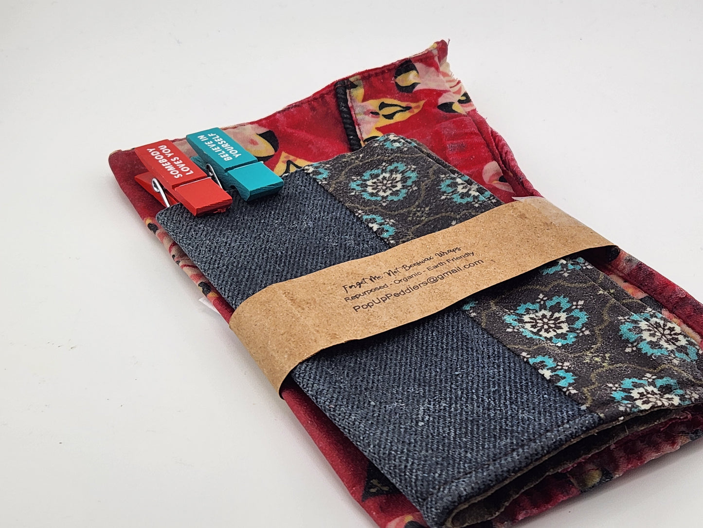 Beeswax Wraps - 2 pockets in 2 sizes