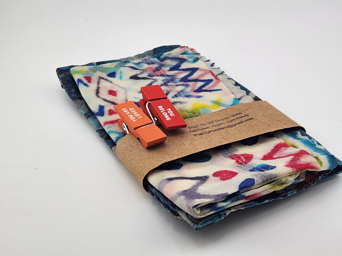 Beeswax Wraps - 2 pockets in 2 sizes
