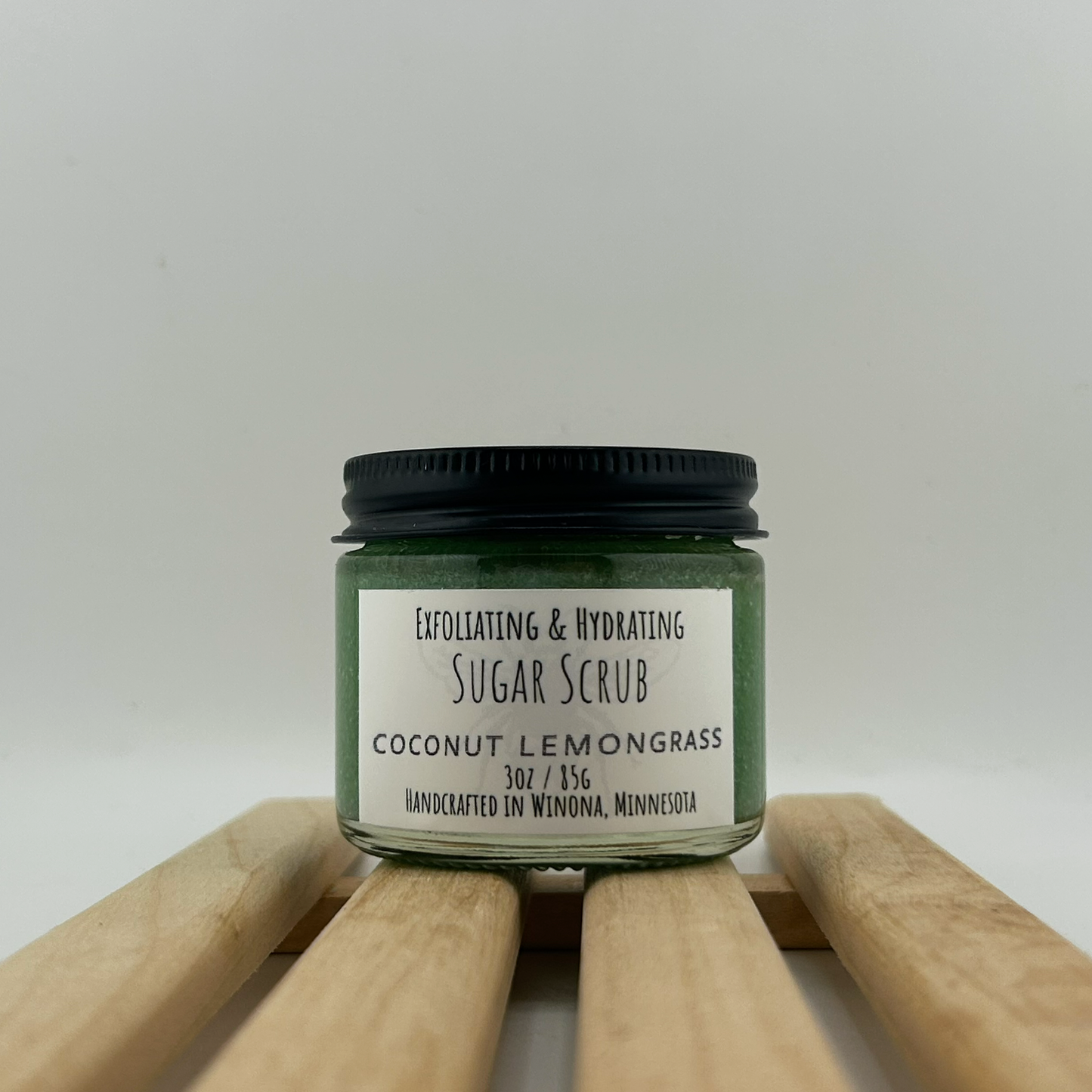 Coconut Lemongrass Sugar Scrub