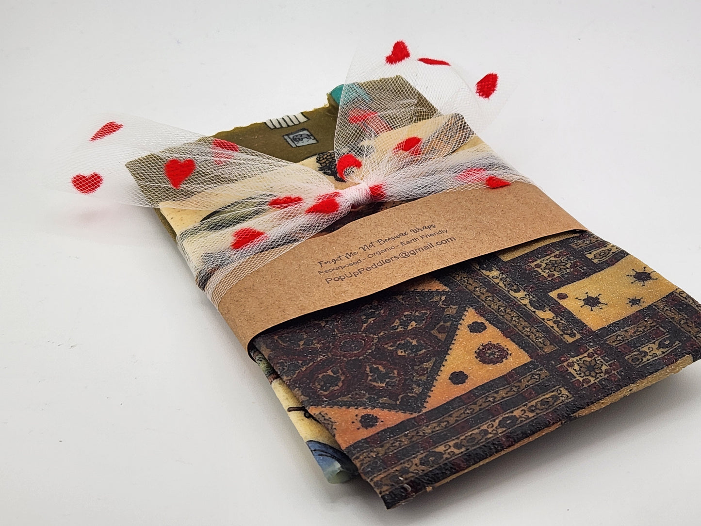 Beeswax Wraps - 3 Flat Sheets of 3 Sizes