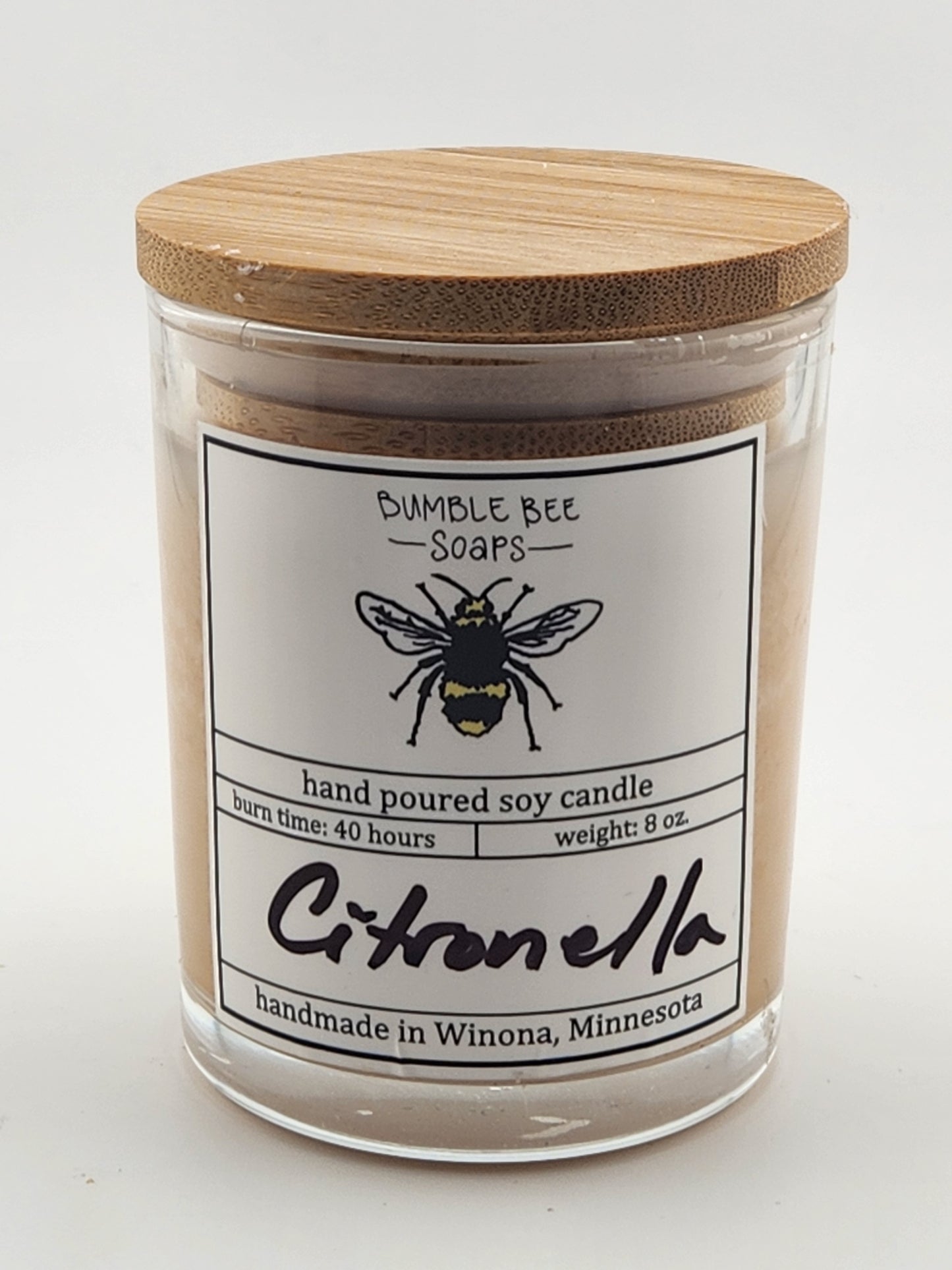 Candle - 8oz - 100% Soy Wax