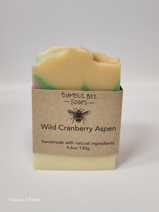 Wild Cranberry & Aspen - Handmade Natural Soap