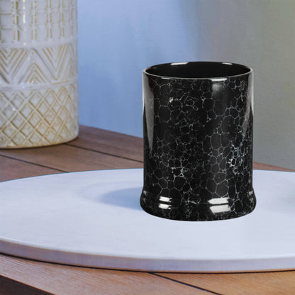 Black Marble Jar Warmer
