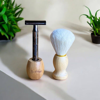 Natural Bristle Shave Brush | Men's Gift Bestseller