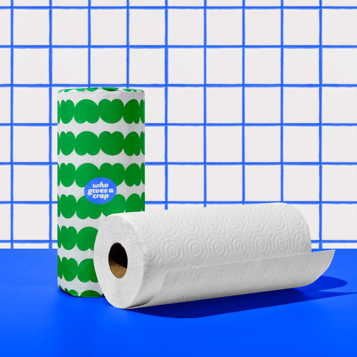 100% Recycled Paper Towels - 12 rolls