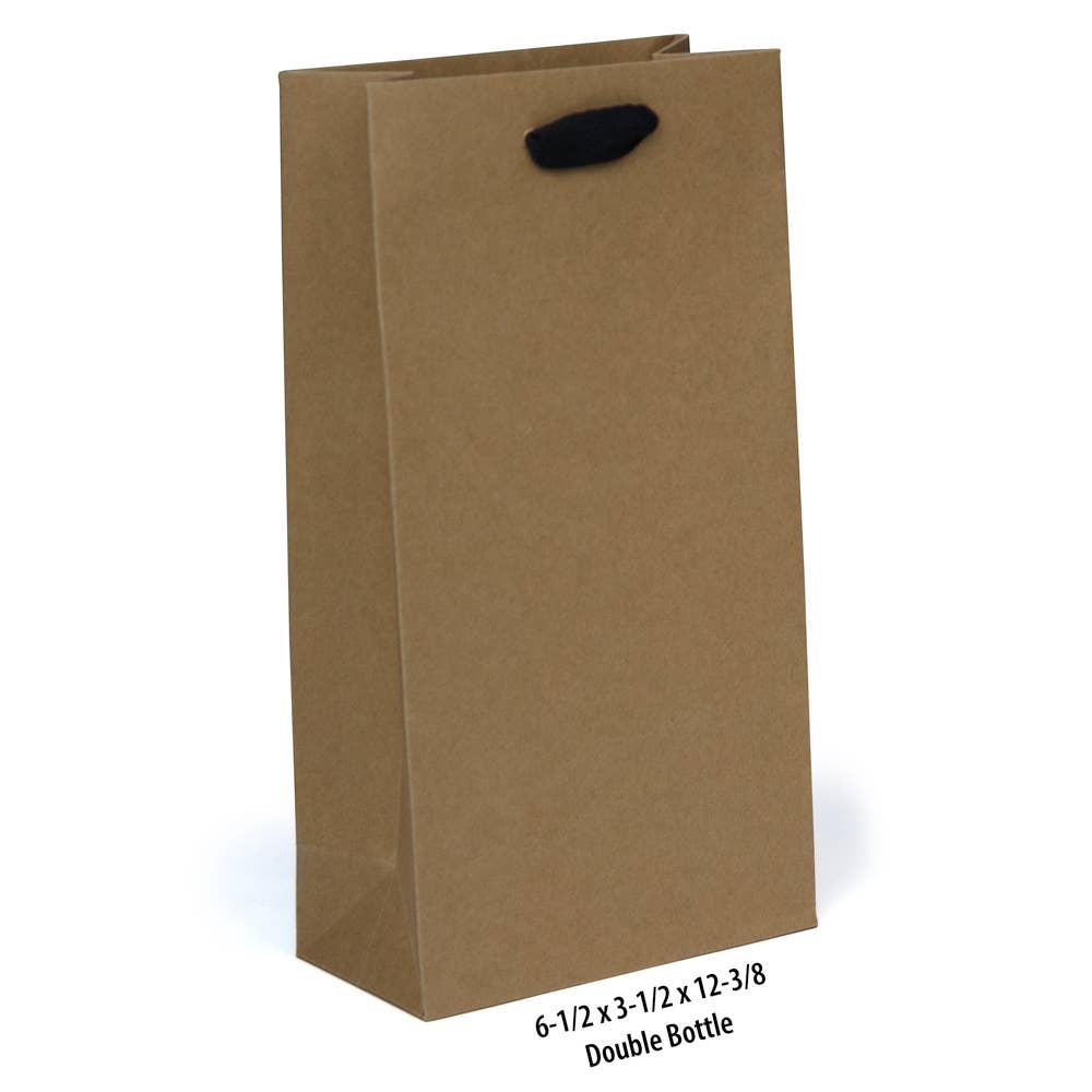 Manhattan Kraft Shopping Bags