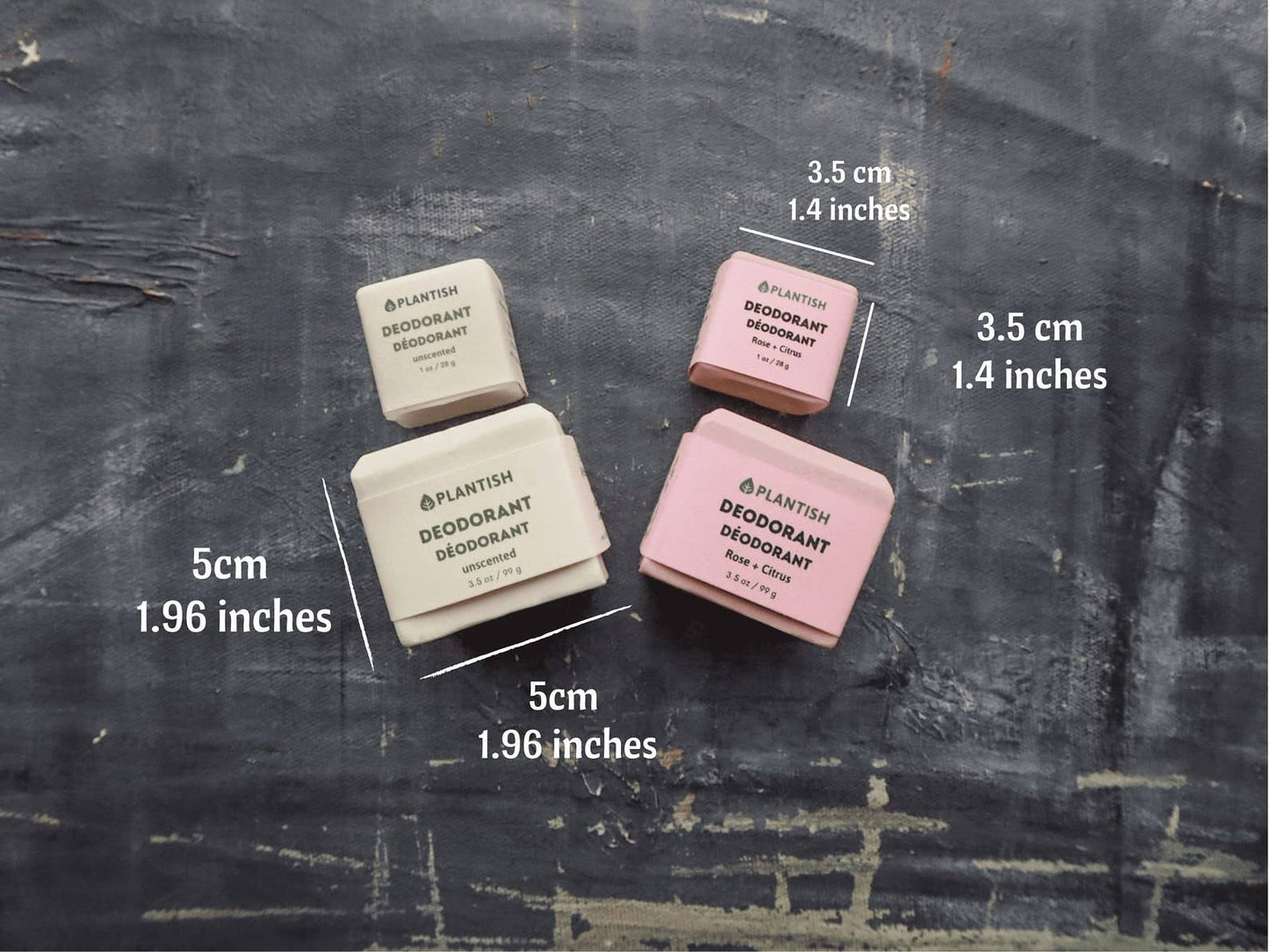 Zero Waste Deodorant Bar - Unscented