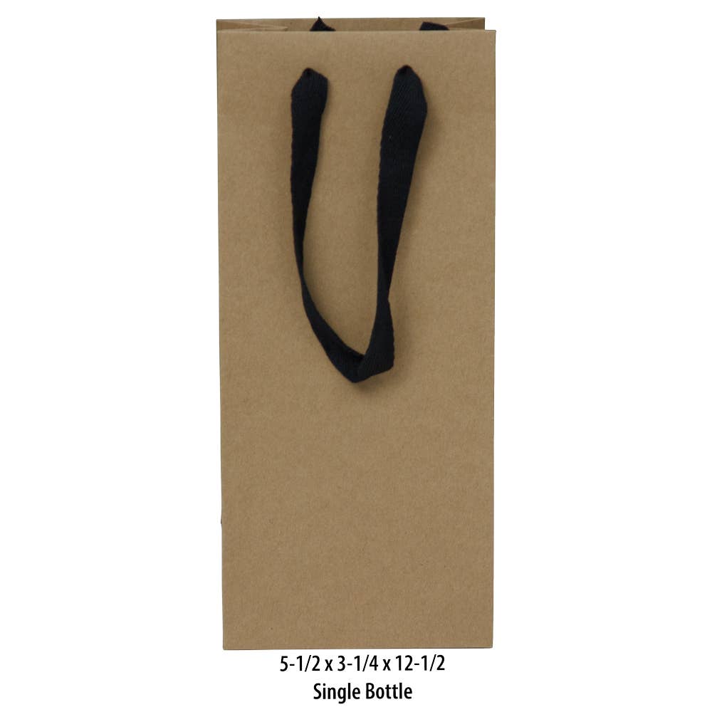 Manhattan Kraft Shopping Bags