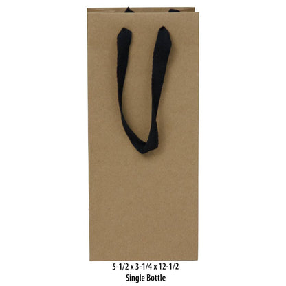 Manhattan Kraft Shopping Bags