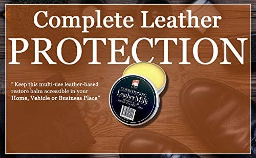 G.B.S Leather Milk Conditioner & Cleaner All Natural, Non-To