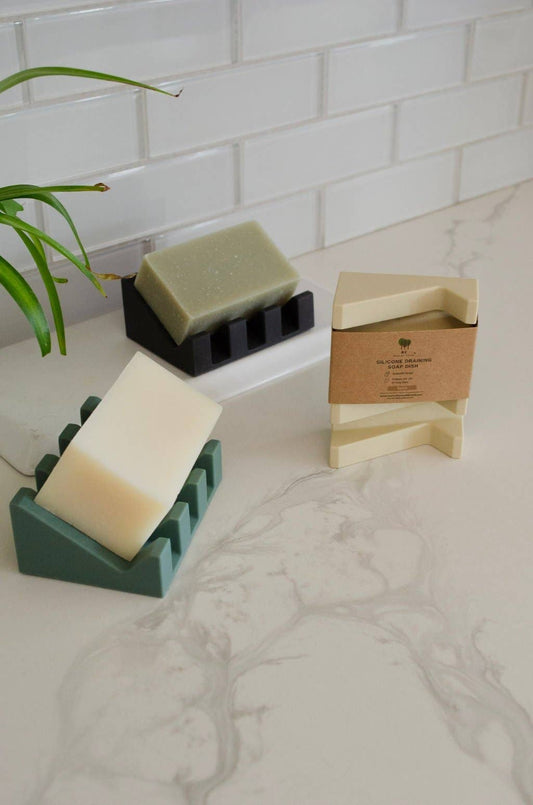 Silicone Draining Soap Dish