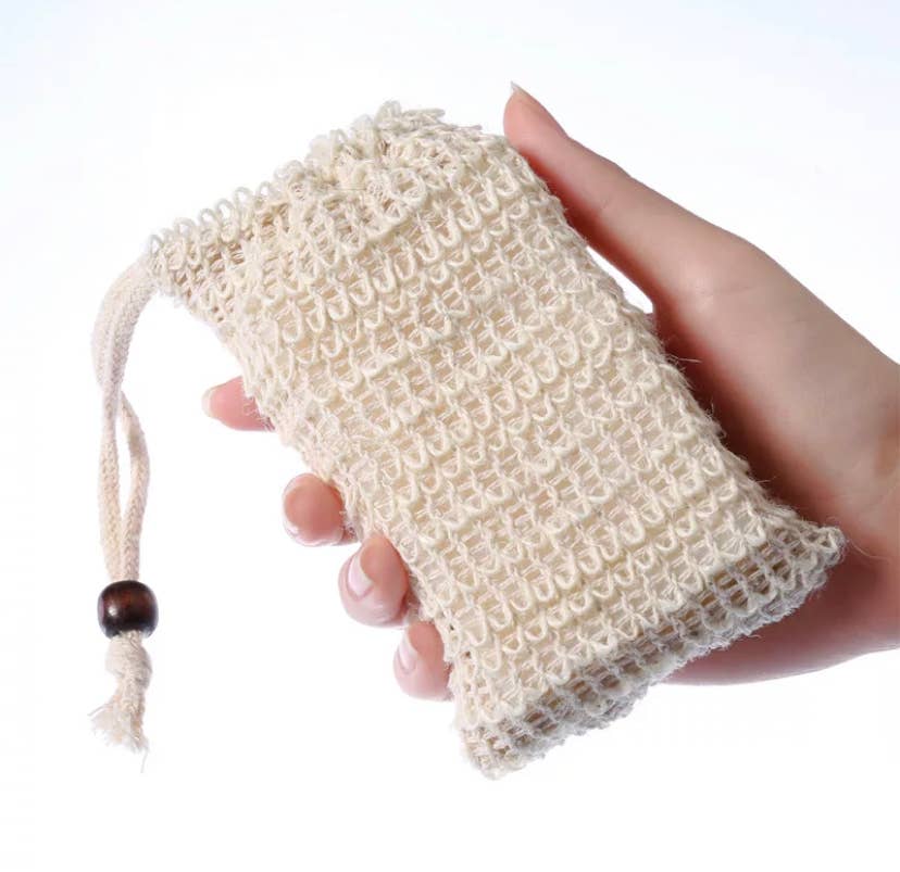 10 ct natural plant based sisal soap saver pouches