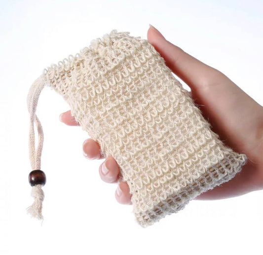 10 ct natural plant based sisal soap saver pouches