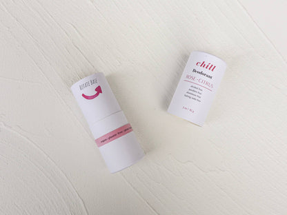 Natural Deodorant Stick - Rose & Citrus