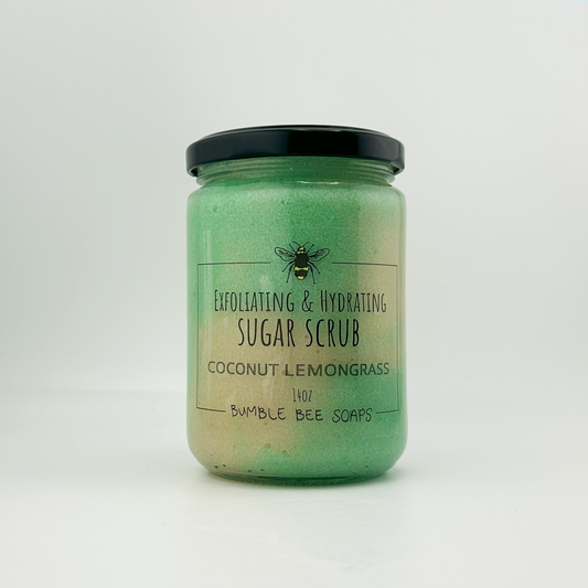Coconut Lemongrass Sugar Scrub