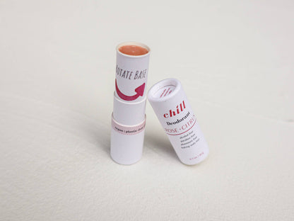 Natural Deodorant Stick - Rose & Citrus