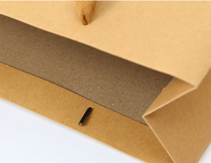 20pc, Horizontal Brown Thick Kraft Paper Gift Bag w/ tissue
